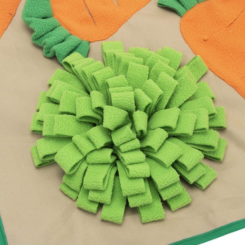 Happy Farm Vegetable Garden Pet Sniffing Forage Mat for Rabbits and Small Animals - Image 4