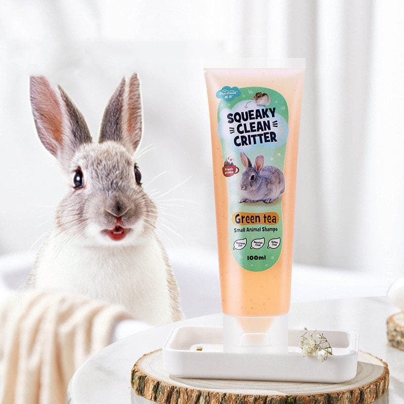 Exclusive Squeaky Clean Shampoo to Clean Dirty Rabbits, Chinchillas, Hamsters, Guinea Pigs and other Small Critters - Image 3