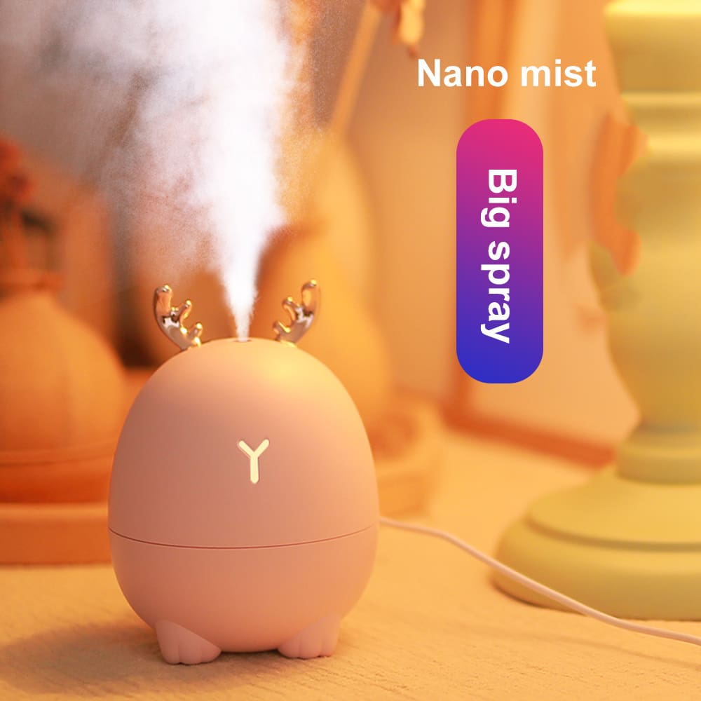 USB Humidifier Cartoon Deer Rabbit Humidifier - Image 3