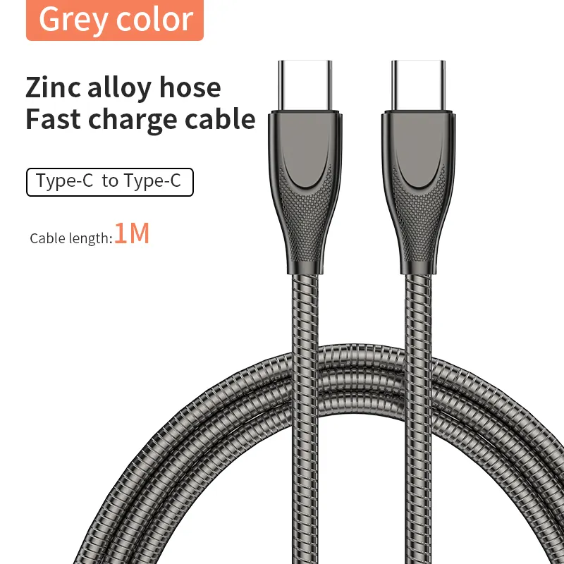 Durable Bite-Resistance Braided Stainless Steel Fast Charging Phone Data Cable For Pet Owners - Image 10