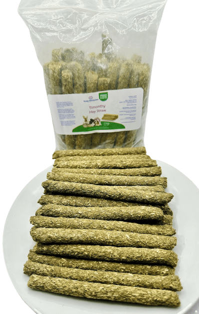 Timothy Hay Straws Pack of 236g For Rabbits, Hamsters, Guinea Pigs, Chinchillas & Small Rodents